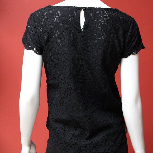 Talula Black Lace Blouse - Picture 10 of 13